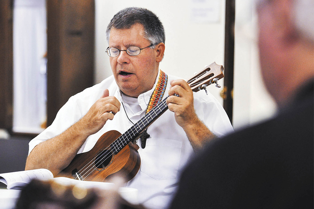 The ukulelevangelist Tennessee priest spreads the joy of